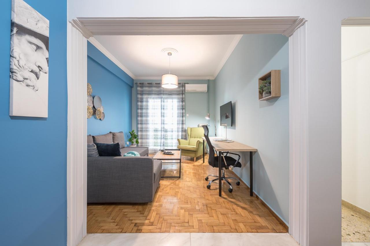 Boutique Acropolis Apartment By Cloudkeys - Just 5 Minutes Walk To Acropolis Museum Athena Bagian luar foto